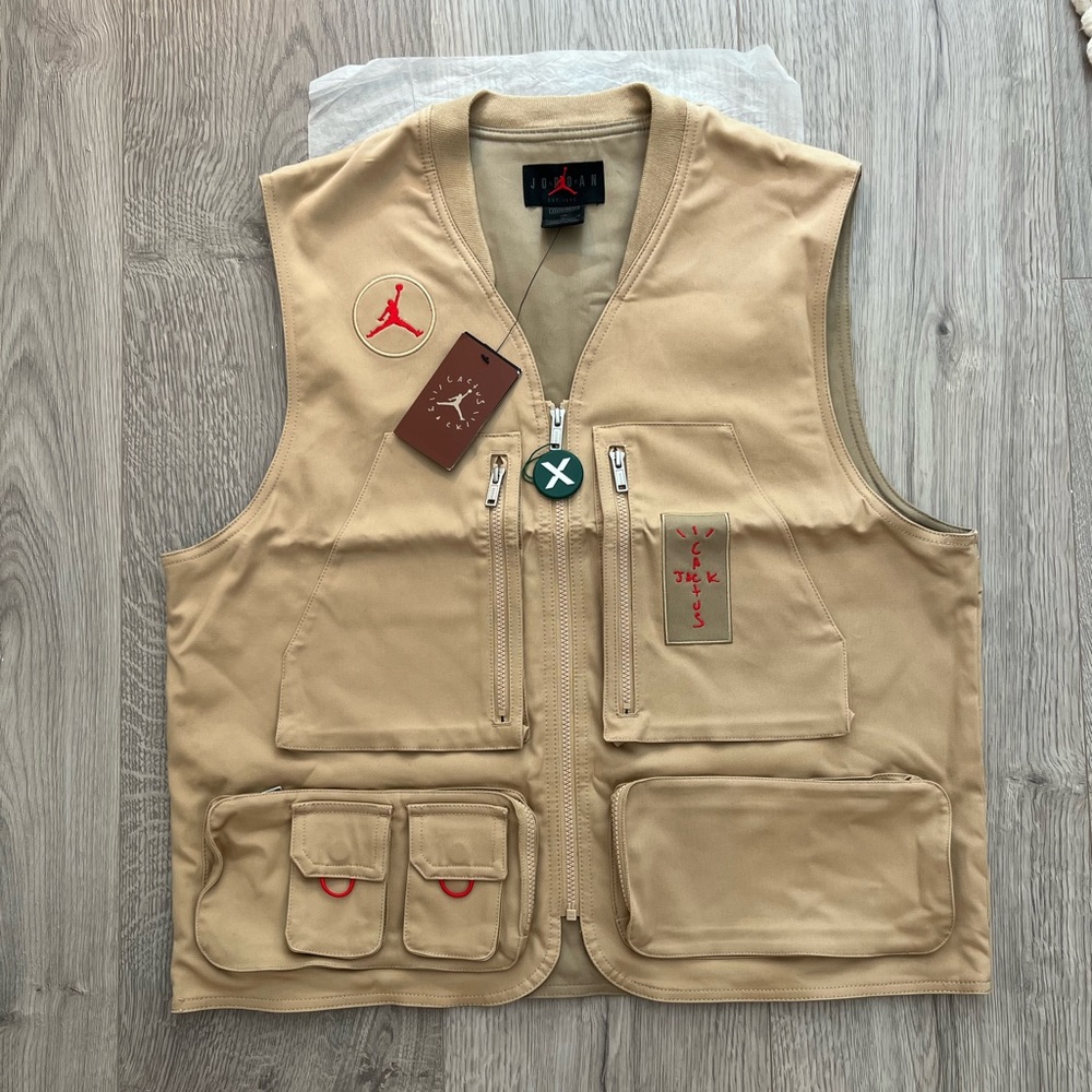 Travis Scott Cactus Jack x Jordan Utility Vest